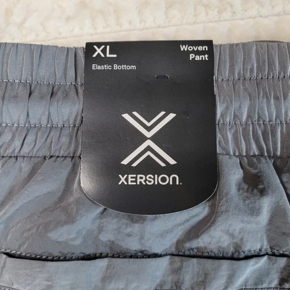 Xersion Mid-rise Gray Track Pants Size XL Unisex - Picture 3 of 10